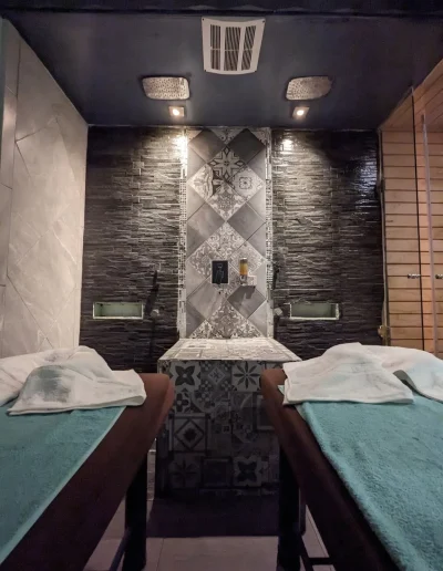 Private Luxury Rainfall Shower & Sauna Suite at Masaje Milagroso Tijuana
